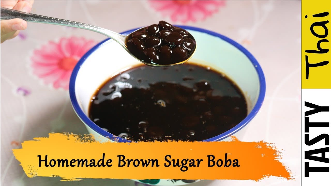 Homemade Brown Sugar Boba Recipe - How to Make Boba Tasty, Easy, and Delicious