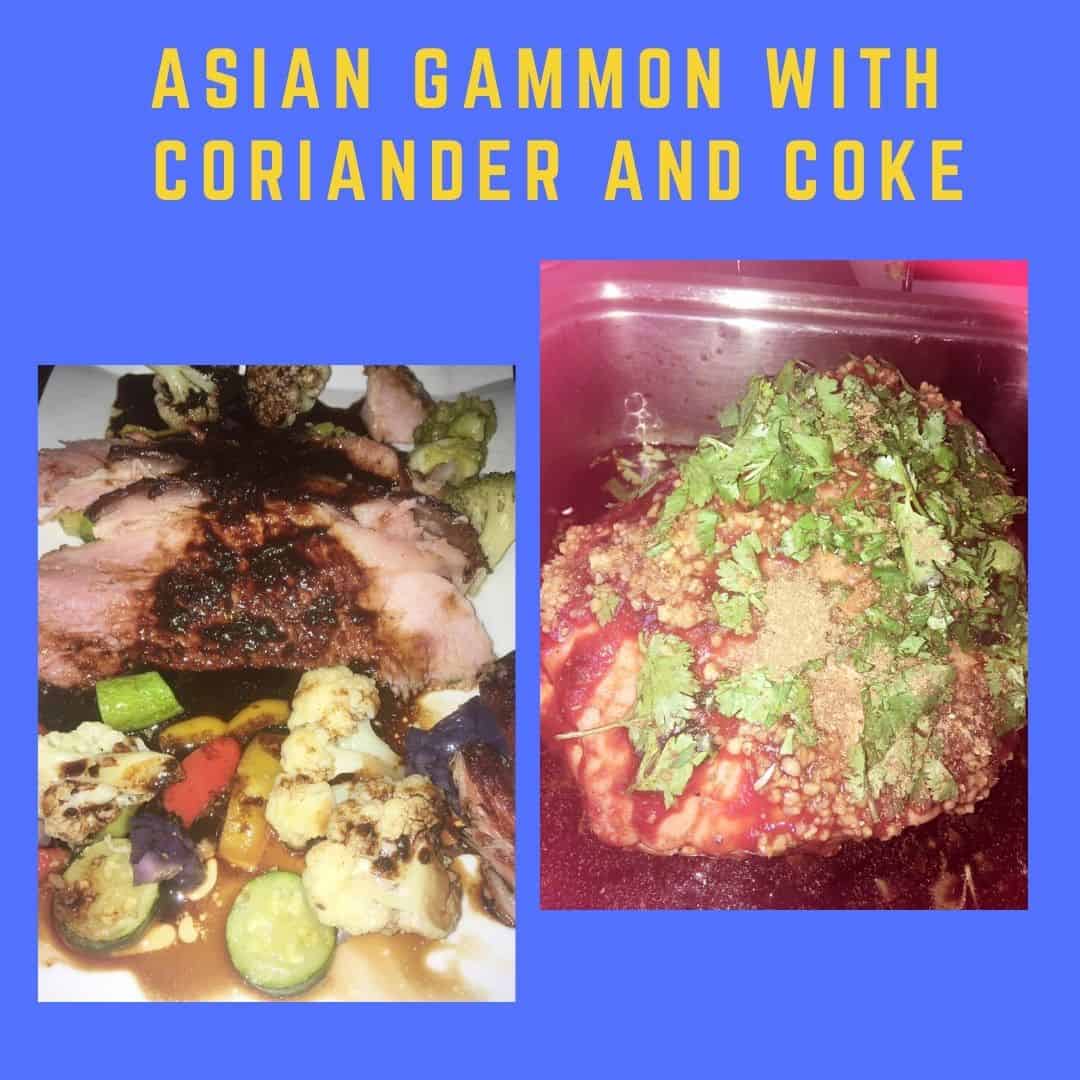 Asian Gammon Coriander and Coke