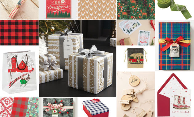 Rustic Christmas Wrapping Paper