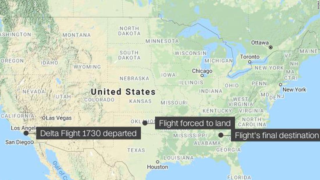 Delta passengers and crew subdue off-duty flight attendant on Atlanta-bound flight