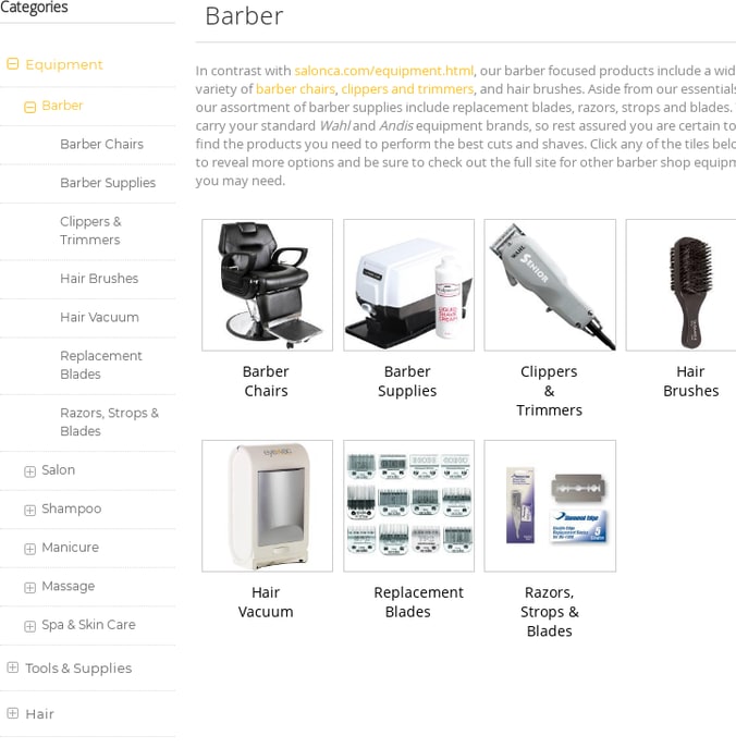 Barber Equipment, Chairs, Furniture, Supplies, Clippers and Blades