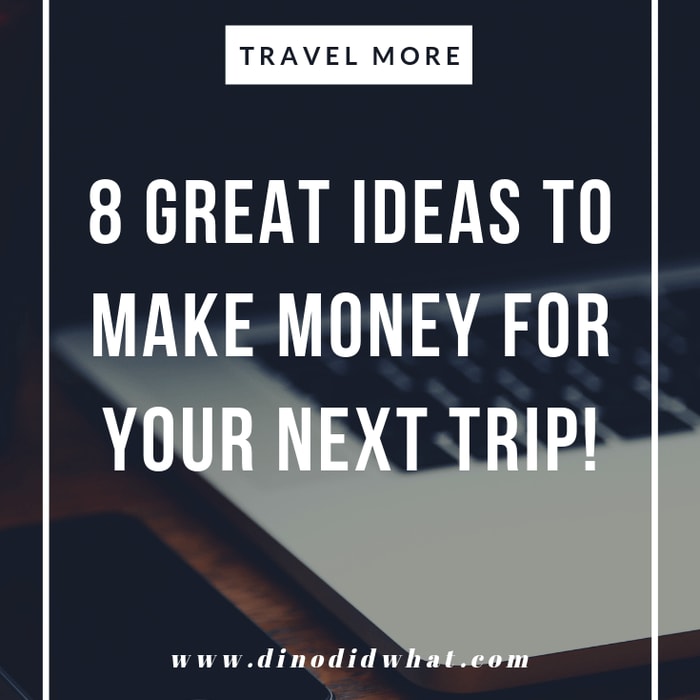 8 Great Ideas To Make Money For Your Next Trip!