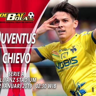 Prediksi Bola Juventus vs Chievo 22 Januari 2019