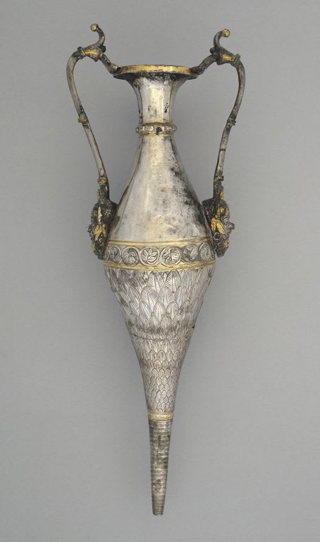 Amphora-rhyton (Getty Museum) | Ancient pottery, Ancient jewelry, Ancient antiquity
