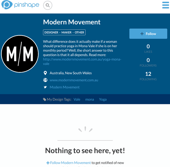 Modern Movement (Australia) - 3D Artist