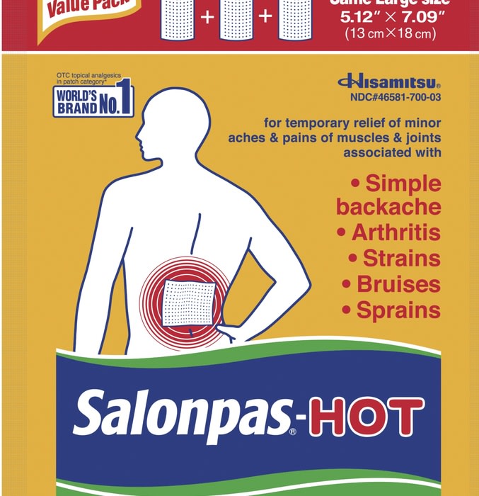 Salonpas of the Best Pain Relievers for Back Pain