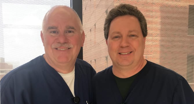 Nurse's colleagues use the CPR he taught them to save his life