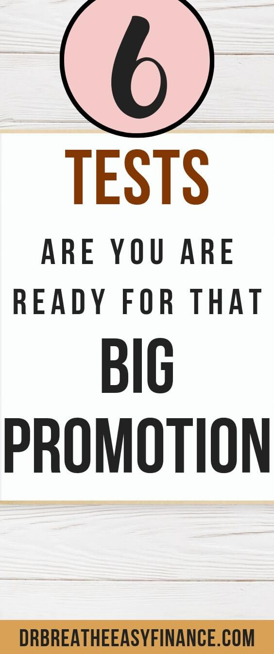 Are You Sure You Want that Big Promotion?