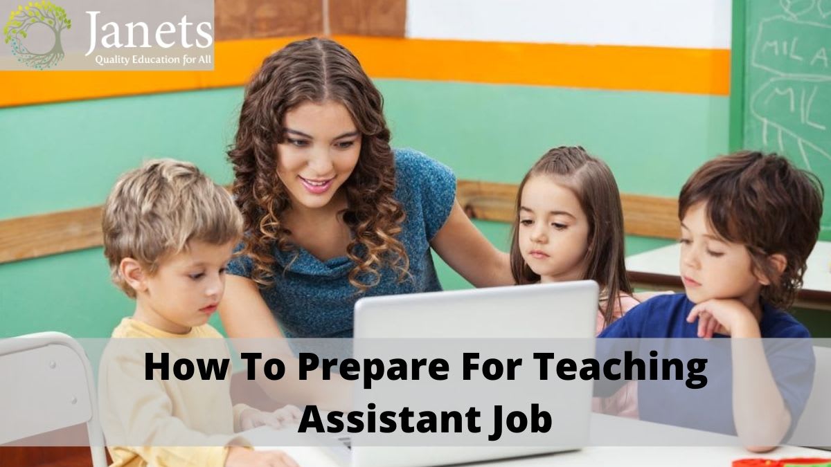 How To Prepare For Teaching Assistant job
