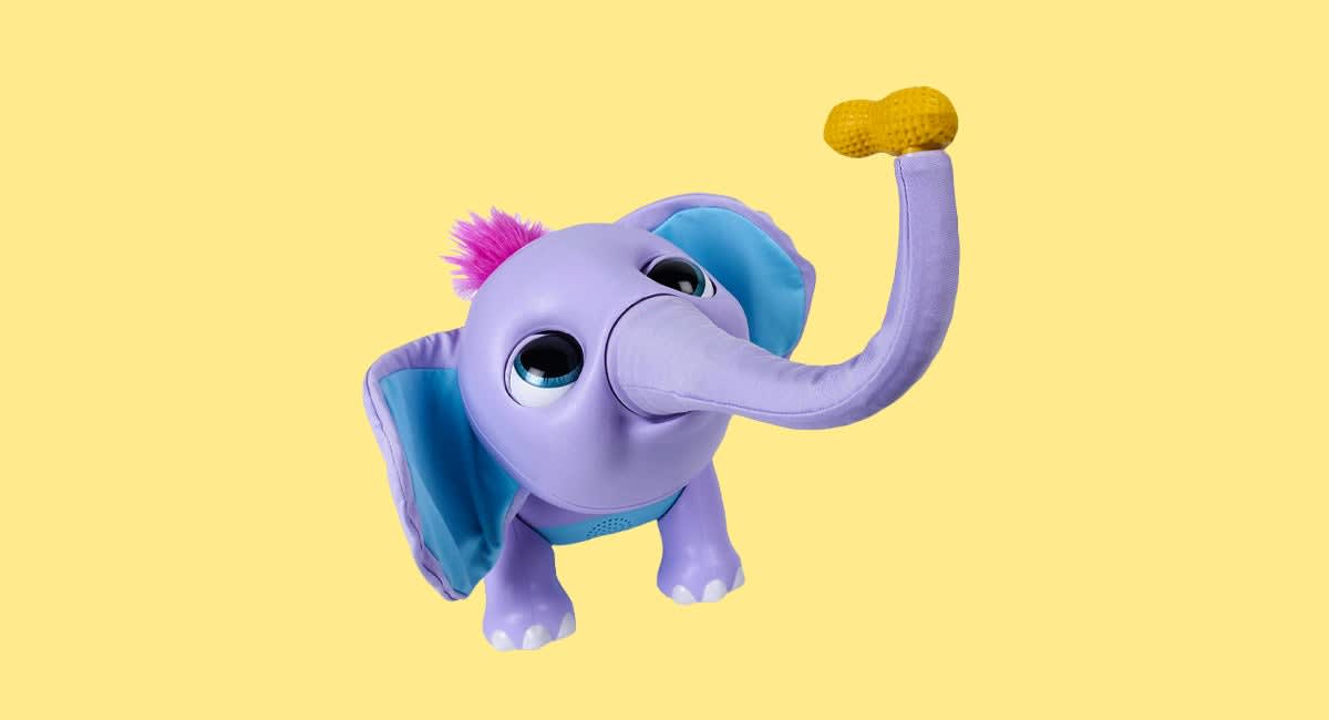This Interactive (And Friggin' Cute) Elephant Toy Is Next-Level Smart