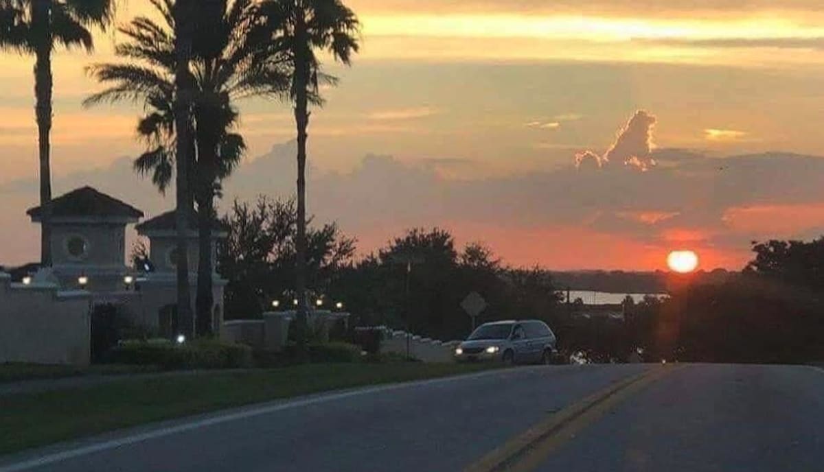 All Dogs Go To Heaven, And This Dog-Shaped Cloud Is All The Proof Needed