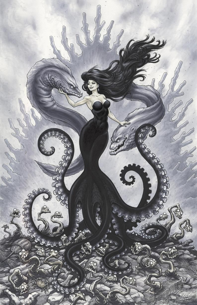 Ursula the Sea Witch - Etsy