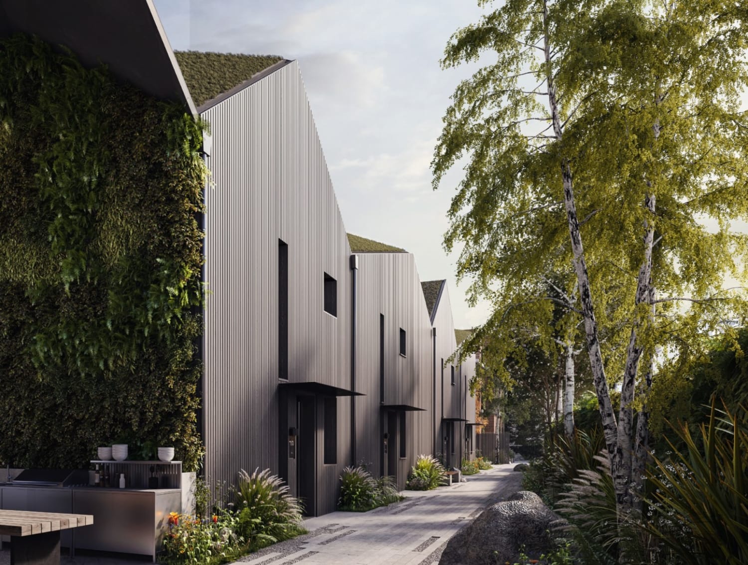 Studio Anyo gets go-ahead for carbon positive, zero waste east London mews