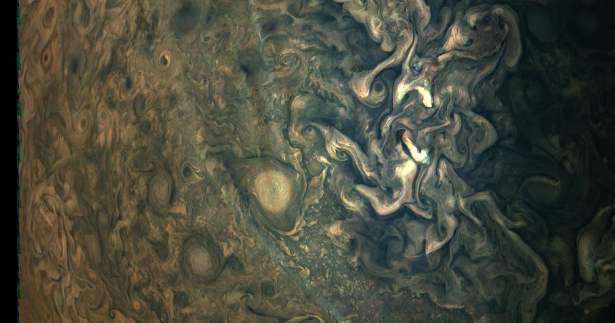 New Jupiter image looks more like a Monet painting than a planet