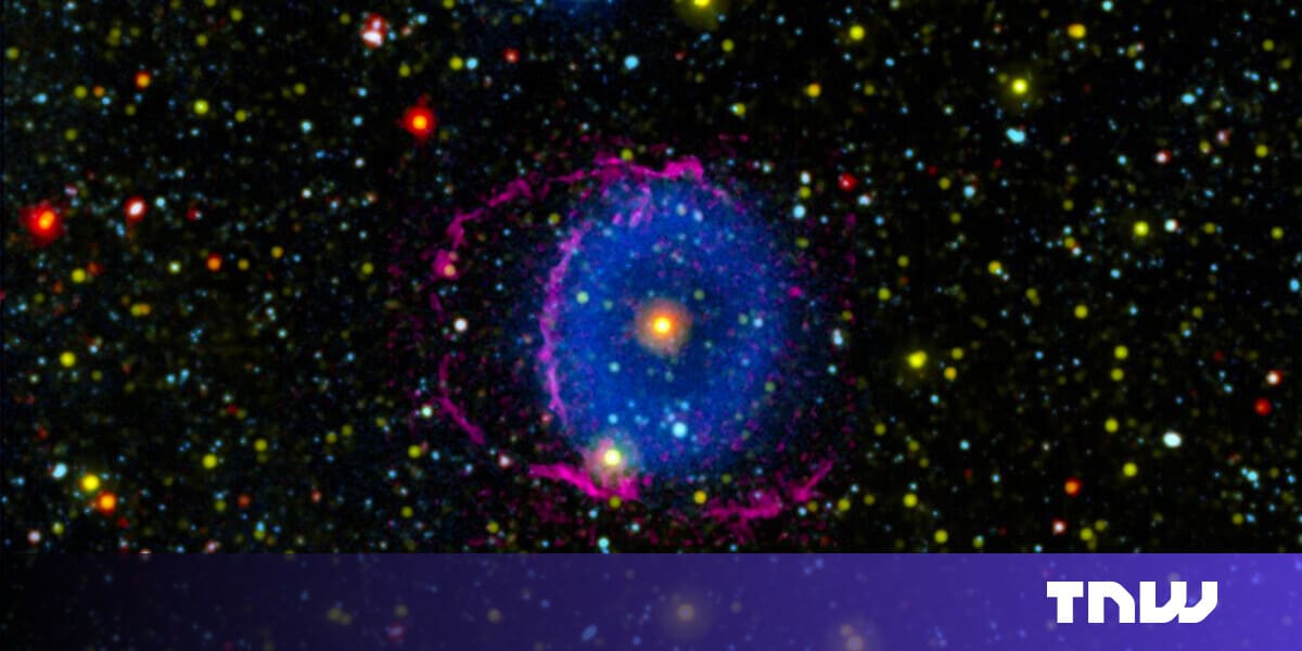 Spooky space: Blue ring nebula reveals the secrets of binary stars