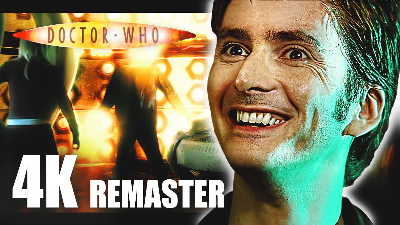 Doctor Who 2160p Re-Release Regeneration into David Tennant in 4K