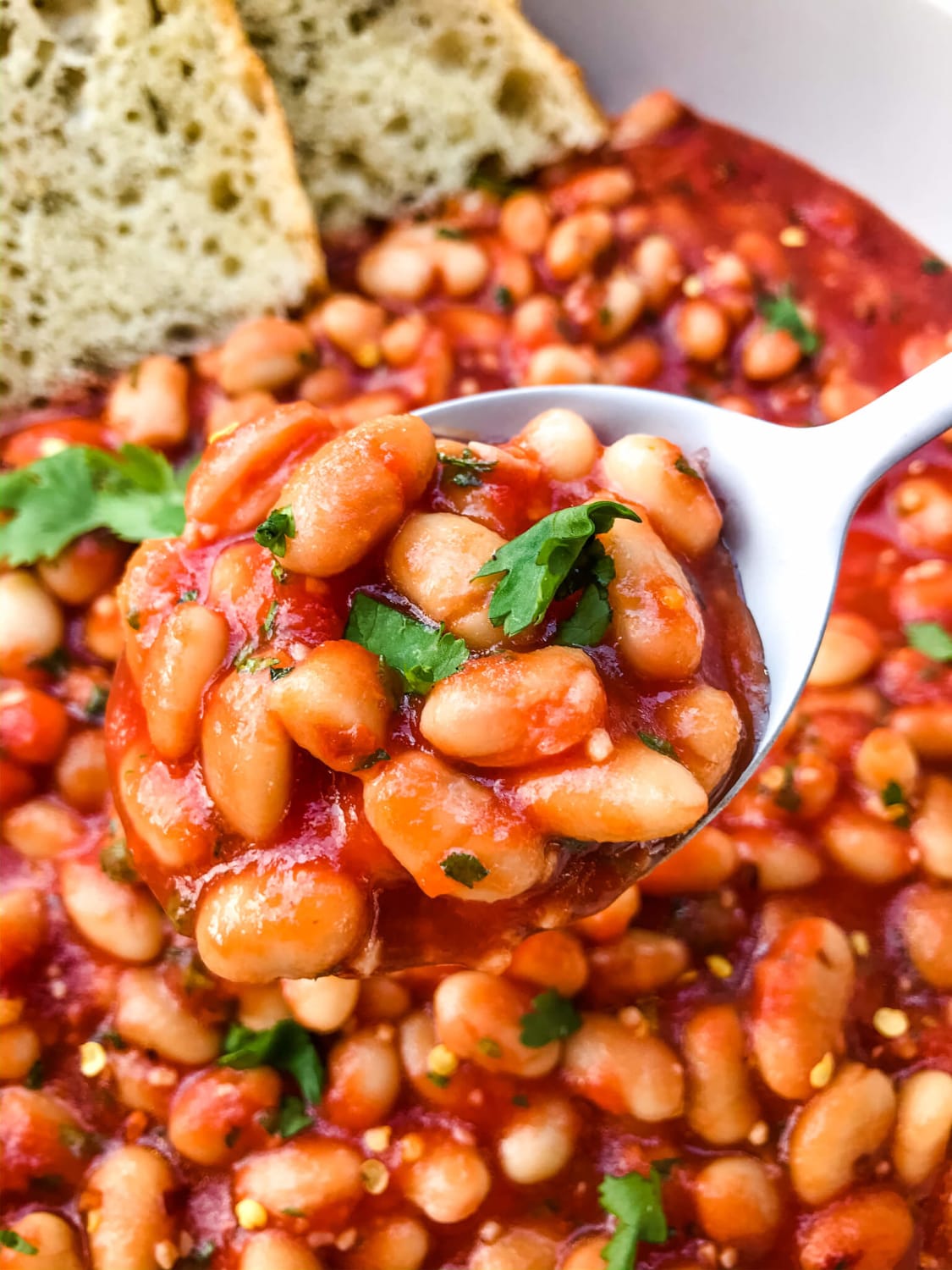 Arrabbiata Beans (Spicy Italian Beans)