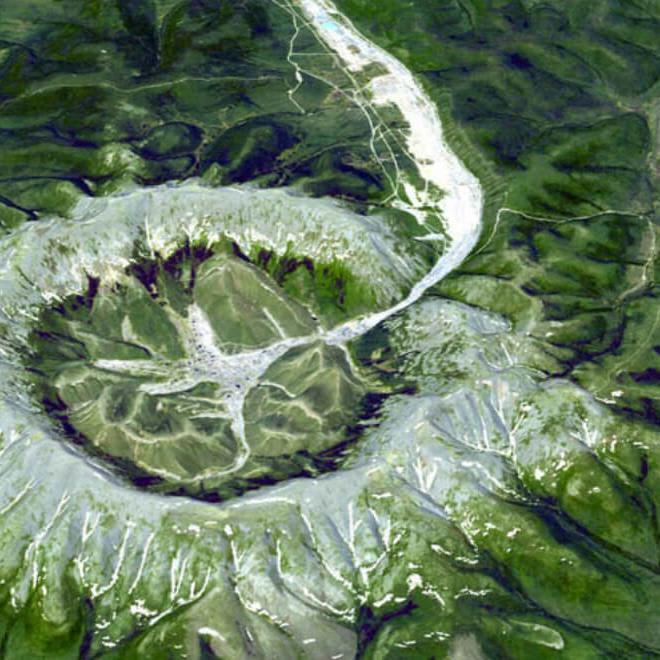 A Moon Crater On Earth? Visit Siberia's Treasure Mountain, Source Of Platinum Crystals