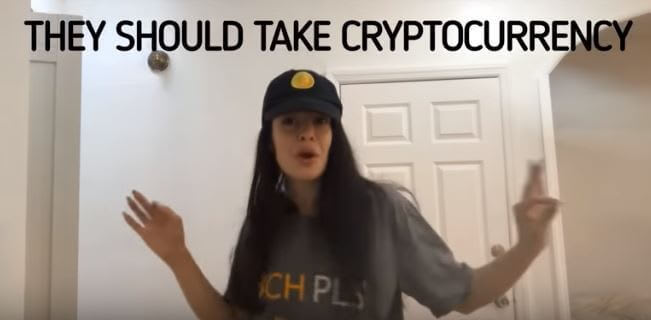 Bizarre music video sings praises of cryptocurrency