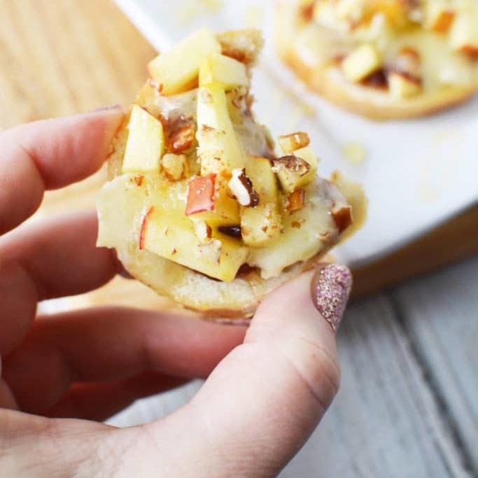 Honey Apple Pecan Crostini Recipe - The Perfect Appetizer