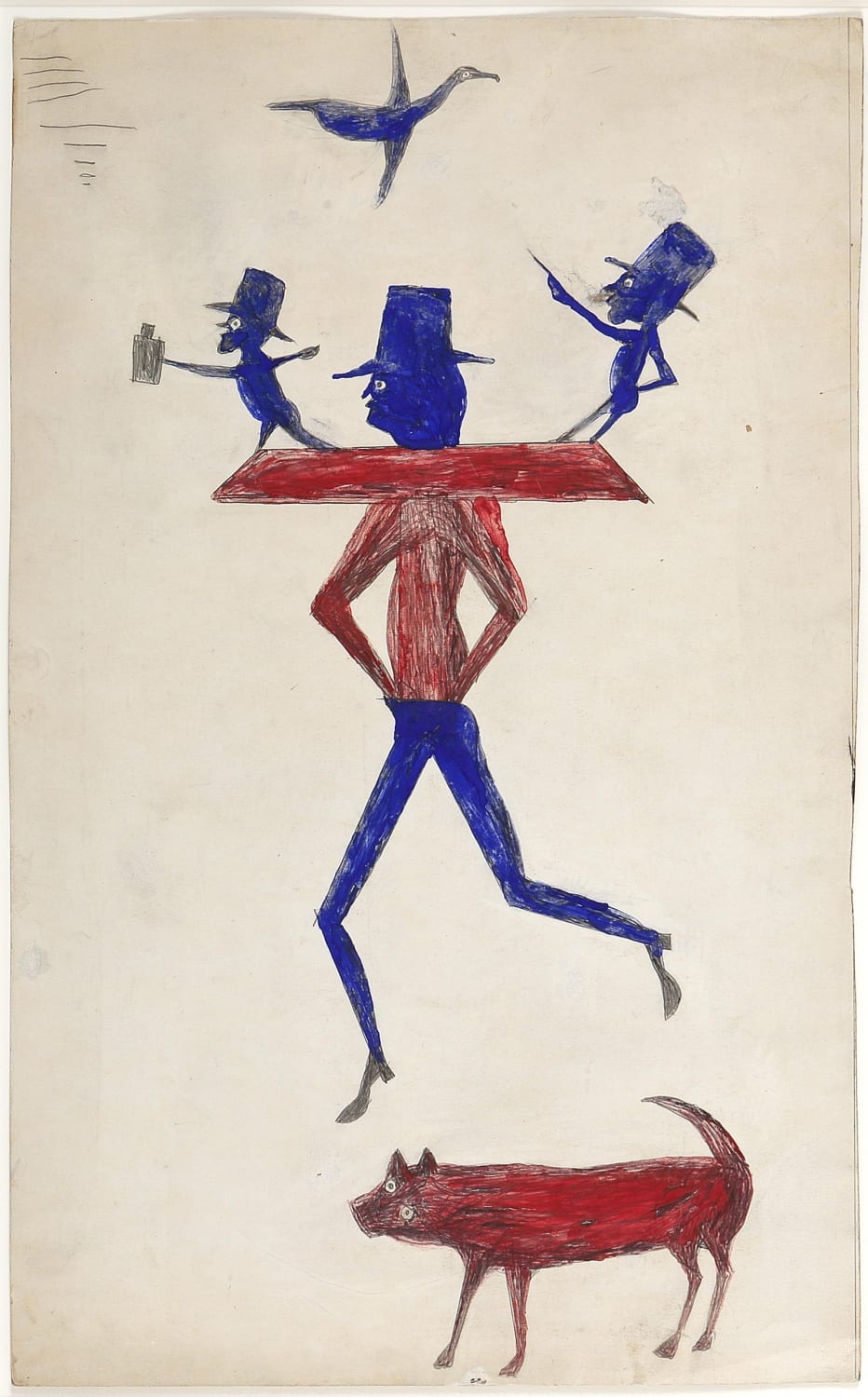 Bill Traylor Depicted His Brutal Lifetime With Vibrant Art
