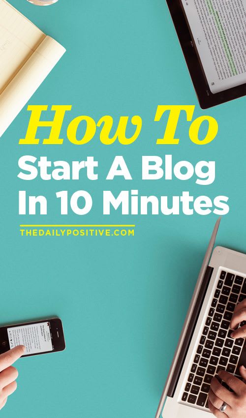 How To Start A Blog In 10 Minutes - StartupCamp | How to start a blog, Blog, Blog tips
