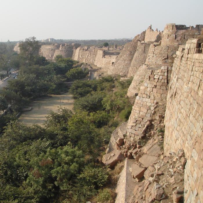 Tughlakabad Fort of Tughlaq Dynasty at New Delhi