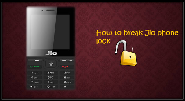 How to break Jio phone lock - simple way to break password