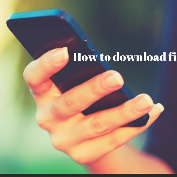 How to Download Files in iPhone Devices?