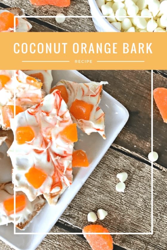 Coconut Orange Bark Recipe