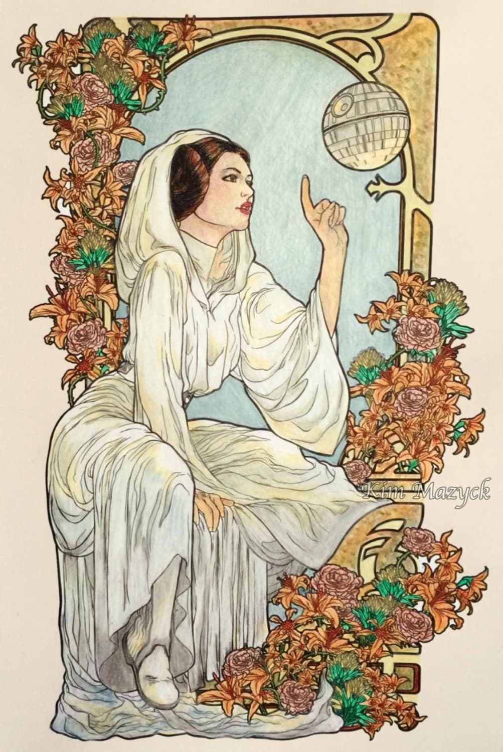 Art of Coloring: Star Wars: 100 Images to Inspire Creativity and Relaxation in 2024 | Star wars art, Leia star wars, Star wars love