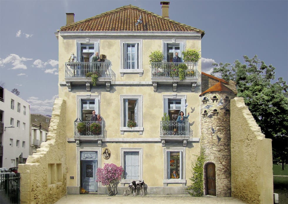 The French Banksy of Fake Facades