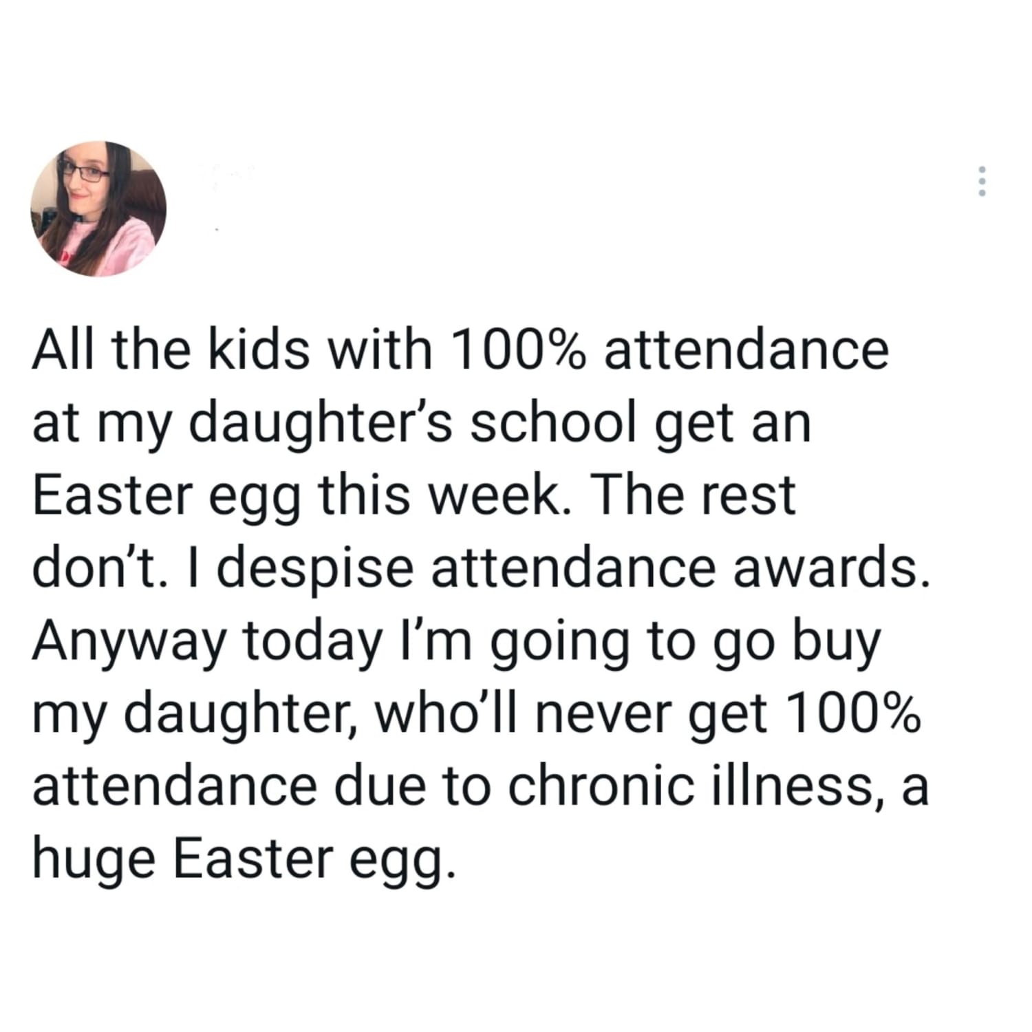 This woman spoiling her daughter on Easter.