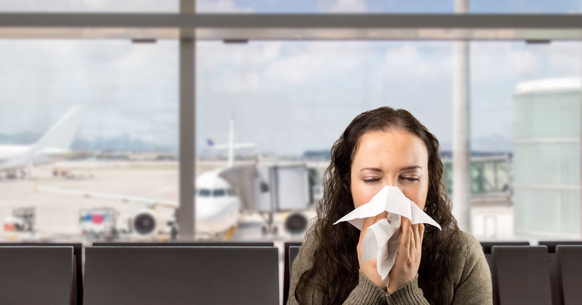 How to stay healthy on your next germ-filled flight