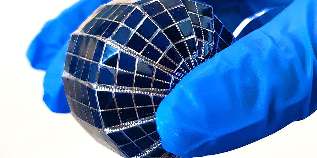Spherical Solar Cells Soak Up Scattered Sunlight