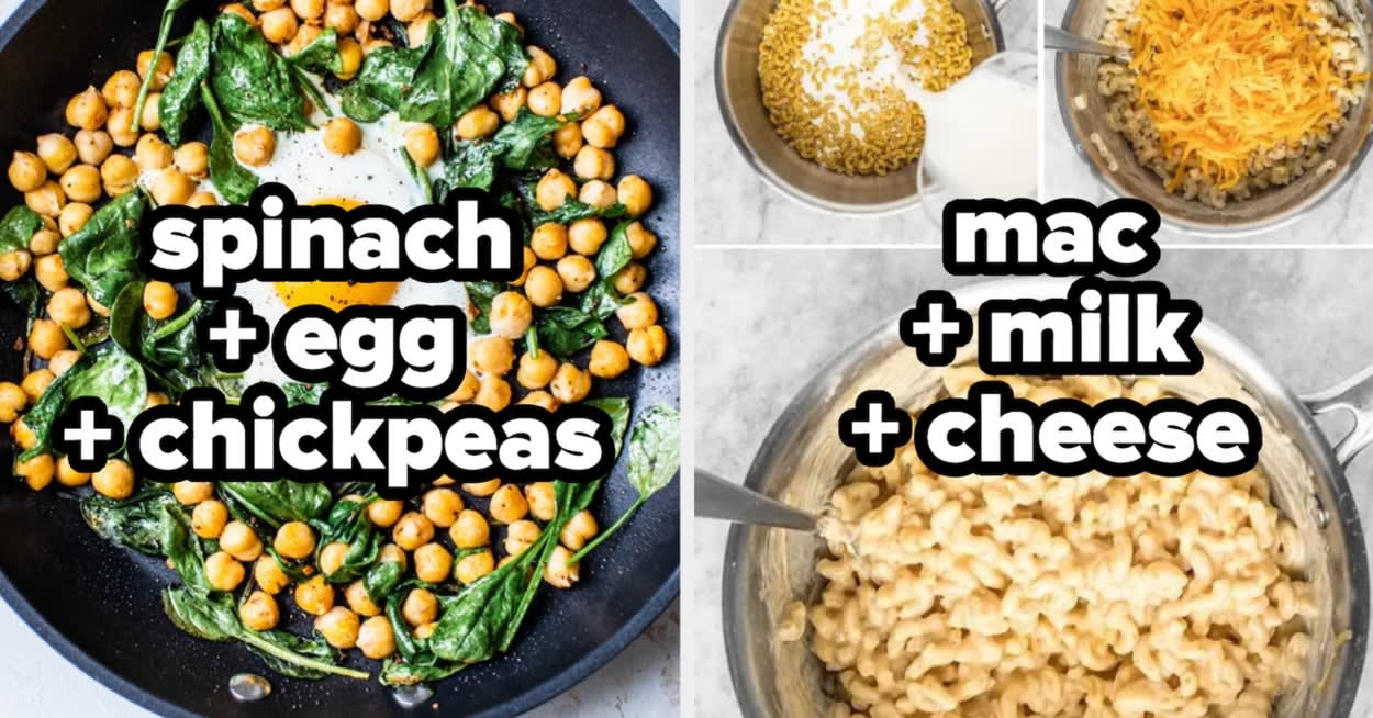 58 3-Ingredient Recipes To Save You Time, Money, And A Trip To The Store