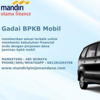 Gadai BPKB Mobil Mandiri Pinjaman Dana - ArticleTed - News and Articles