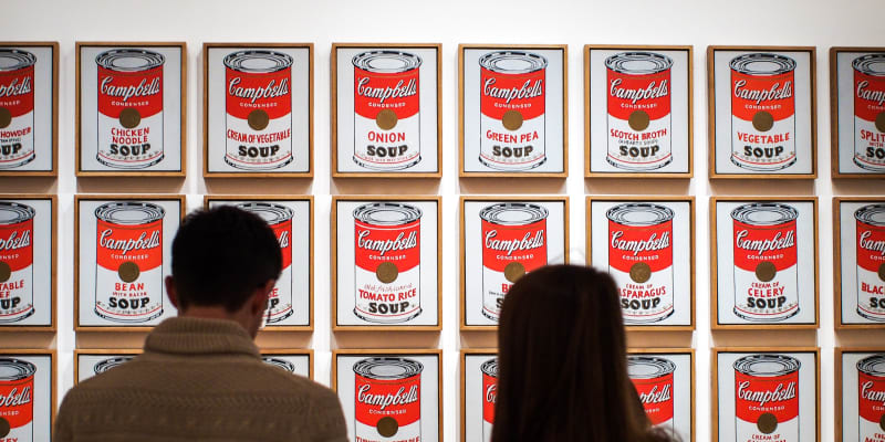Tate Modern releases a virtual tour of the Andy Warhol exhibit