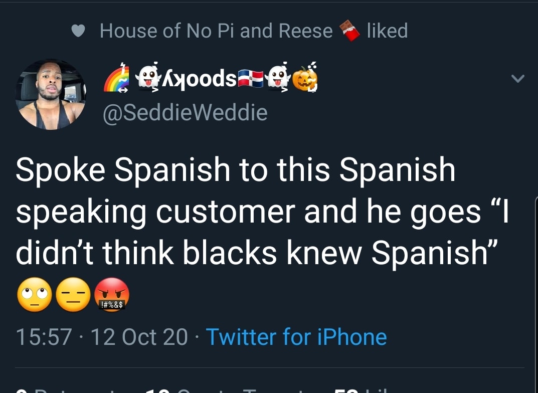 This is what many Afro Latinos go through. You can be from the same country as another Latino yet they'll be surprised that ppl like you exist. You could even be the majority back there.