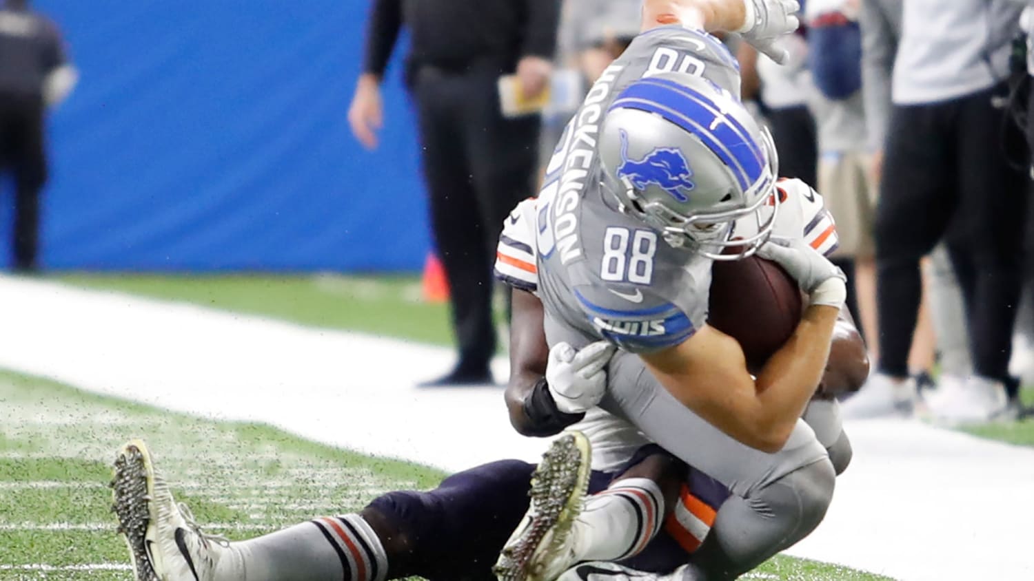 Detroit Lions to place rookie TE T.J. Hockenson (ankle) on injured reserve