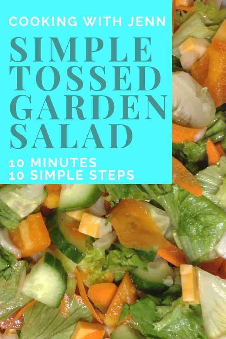 Simple Tossed Garden Salad Recipe
