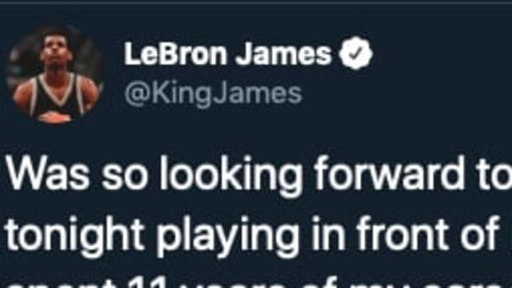 LeBron James Expresses Disappointment in Postponement of Latest Return to Cleveland to Face Cavs
