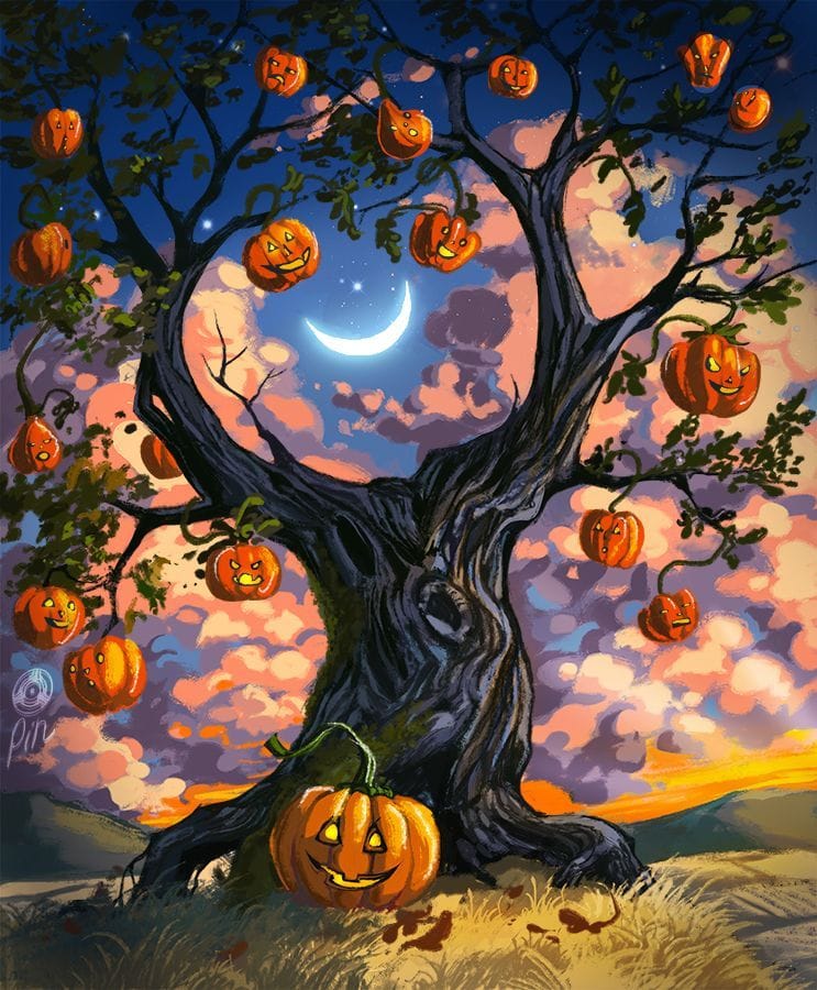 Halloween Tree by pin100 on DeviantArt