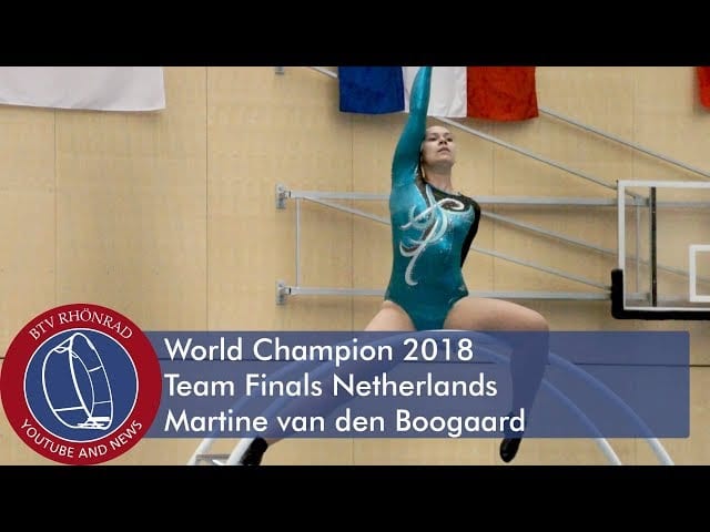 World Championships in Gymwheel 2018 Team Final Martine van den Boogaard