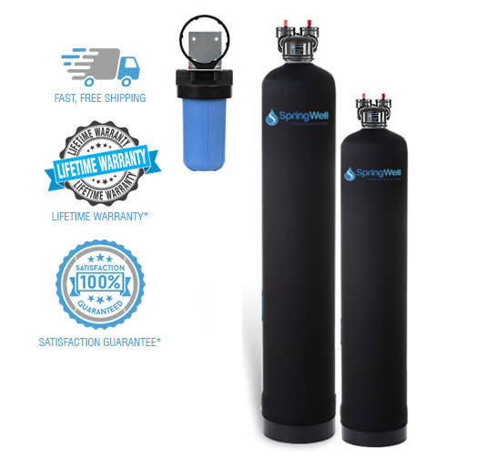Water Filter and Salt-Free Water Softener - SpringWell Water Filtration Systems