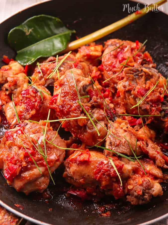 Indonesian Spicy Chicken - Ayam Rica-rica
