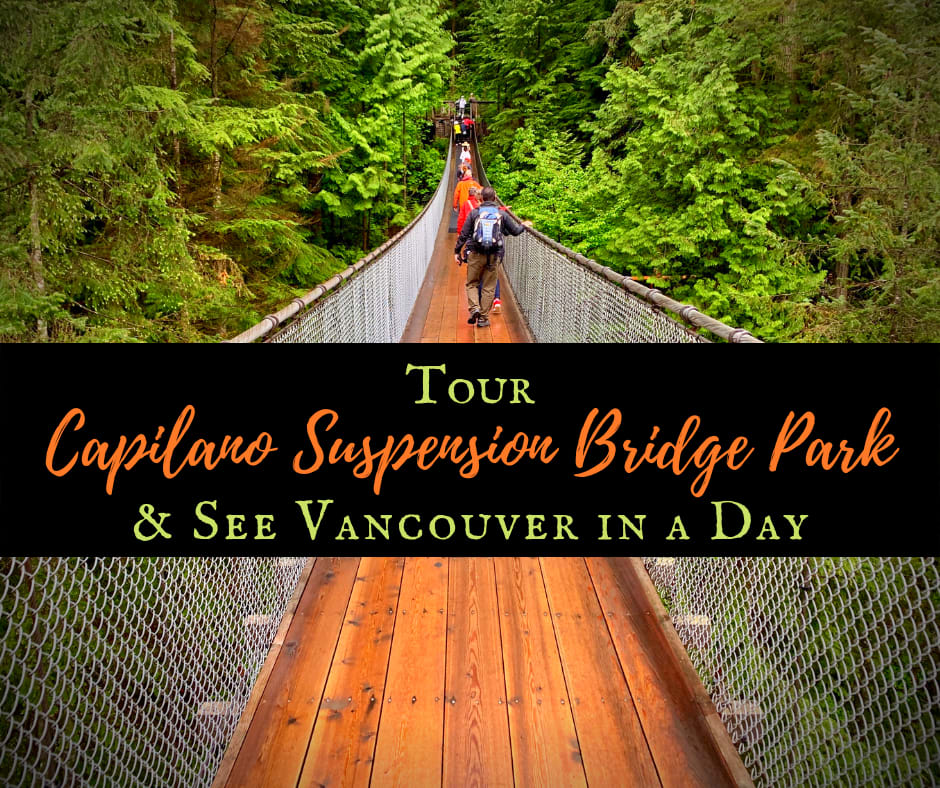 Tour Capilano Suspension Bridge Park & See Vancouver in a Day
