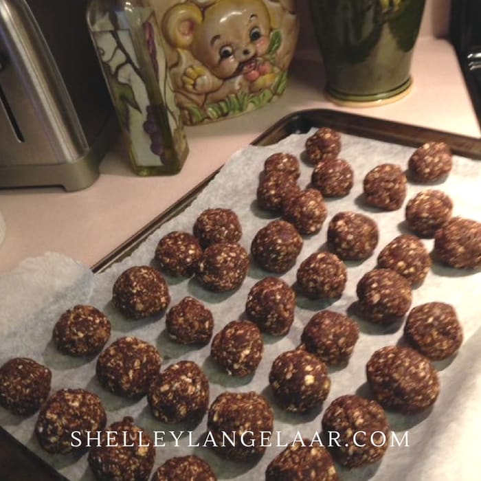 Peppermint Chocolate Protein Balls - Victorious Living