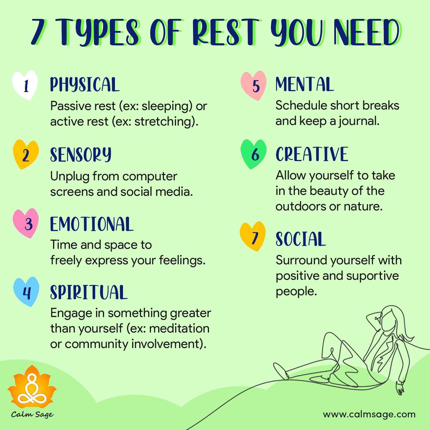 7 Types of Rest You Need