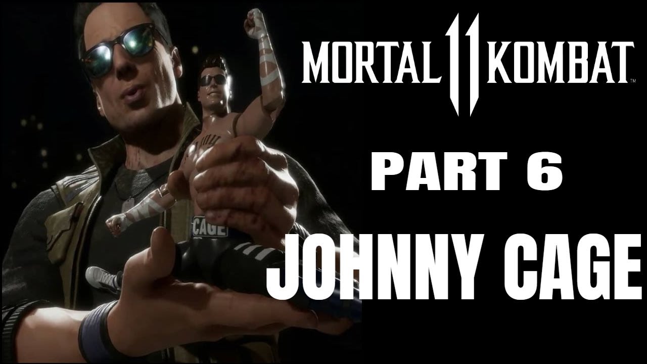 MK11 Story Gameplay- Johnny Cage. (Part 6 PS4)
